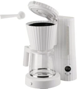 Alessi Filter-koffiezetapparaat Plissé - 1.5 Liter - Zwart - Michele De Lucchi - MDL14 B 6 Alessi Filter-koffiezetapparaat Plissé - 1.5 Liter - Zwart - Michele De Lucchi - MDL14 B -Praktische Winkel Voor Keukenbenodigdheden 0013 MDL14 W 03 1x1 300dpi 1250pxl