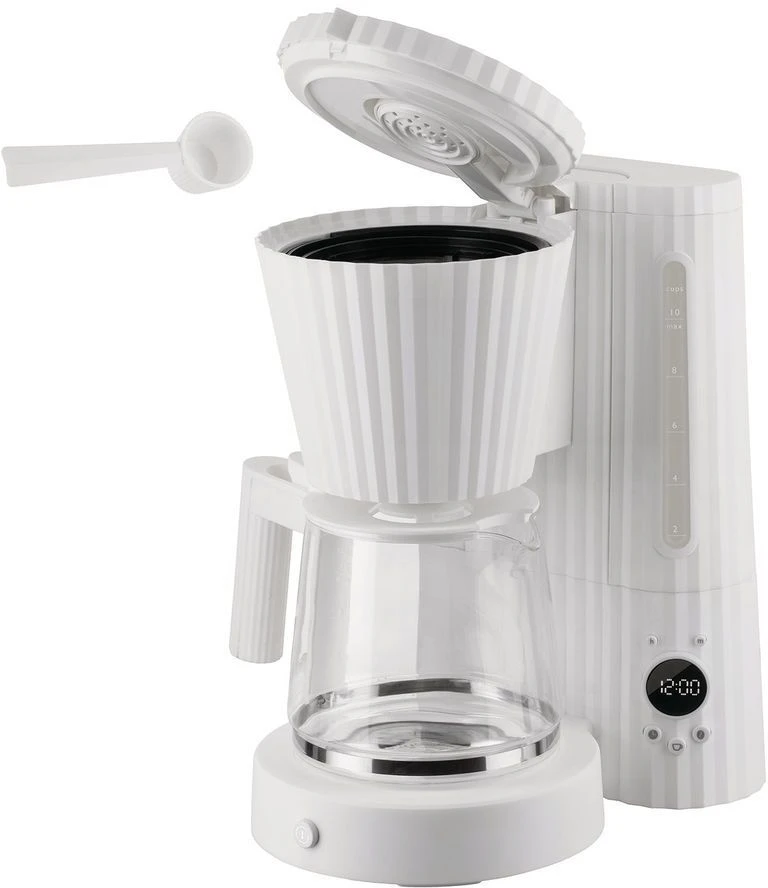 Alessi Filter-koffiezetapparaat Plissé - 1.5 liter - Grijs - Michele De Lucchi - MDL14 G Alessi Filter-koffiezetapparaat Plissé - 1.5 Liter - Grijs - Michele De Lucchi - MDL14 G -Praktische Winkel Voor Keukenbenodigdheden
