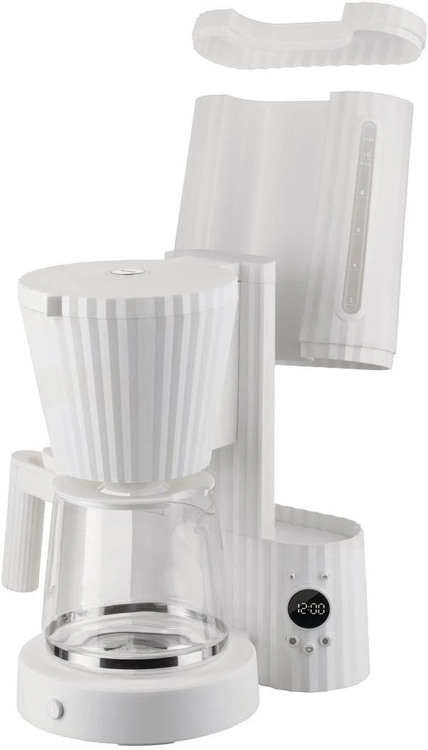 Alessi Filter-koffiezetapparaat Plissé - 1.5 liter - Grijs - Michele De Lucchi - MDL14 G Alessi Filter-koffiezetapparaat Plissé - 1.5 Liter - Grijs - Michele De Lucchi - MDL14 G -Praktische Winkel Voor Keukenbenodigdheden