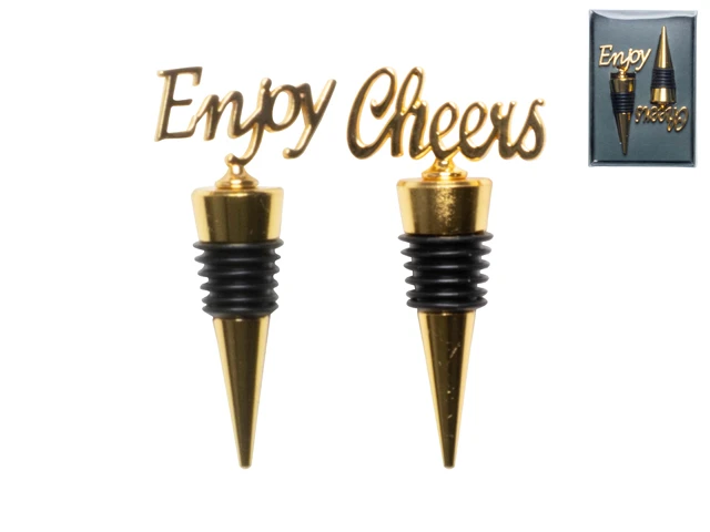 Gusta Wijnstoppers - 2 stuks Gusta Wijnstoppers - 2 Stuks -Praktische Winkel Voor Keukenbenodigdheden 02230200 01