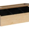 Sakura Tea Theedoos - Hout - 6-vaks - Met Fluweel - 24 X 16 Cm 2 Sakura Tea Theedoos - Hout - 6-vaks - Met Fluweel - 24 X 16 Cm -Praktische Winkel Voor Keukenbenodigdheden 1 6 vaks 1