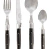 Jay Hill Bestekset Couvert Laguiole - Zwart - 4-delig 1 Jay Hill Bestekset Couvert Laguiole - Zwart - 4-delig -Praktische Winkel Voor Keukenbenodigdheden 1 8720812849643 Jay Hill laguiole ebbenhout bestekset