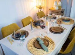 Cosy & Trendy Diep Bord Quintana Amber ø 20 Cm -Praktische Winkel Voor Keukenbenodigdheden 10 quintana 10 17