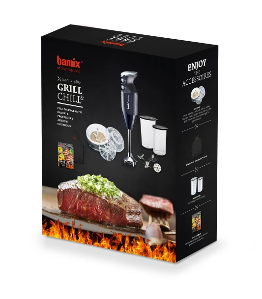 Bamix Staafmixer Set - Bbq Box - Zwart Bamix Staafmixer Set - Bbq Box - Zwart -Praktische Winkel Voor Keukenbenodigdheden 100.804d
