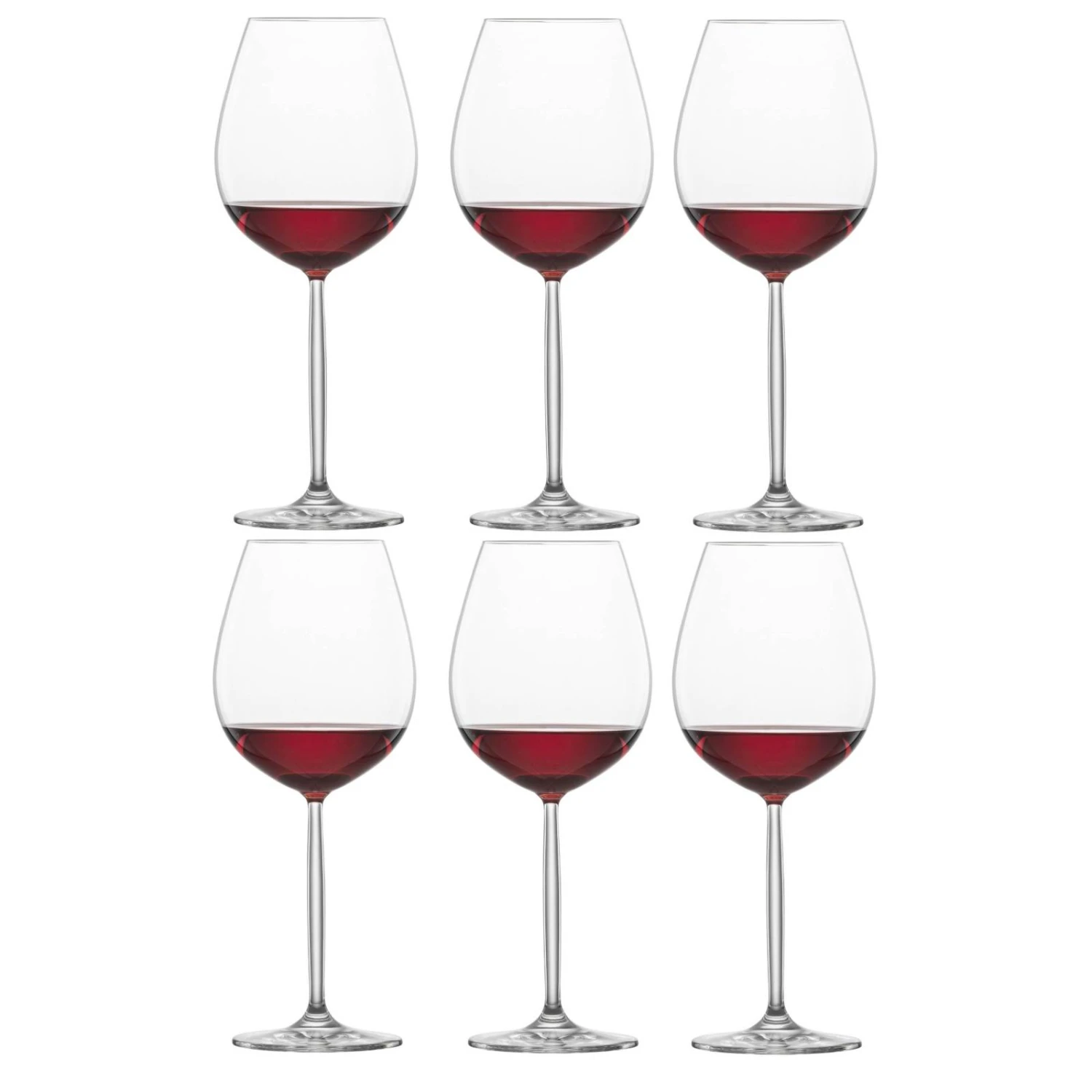 Schott Zwiesel Rode Wijnglazen Diva - 610 ml - 6 stuks Schott Zwiesel Rode Wijnglazen Diva - 610 Ml - 6 Stuks -Praktische Winkel Voor Keukenbenodigdheden 104096 Wasser Rotwein 1 mitInhalt Rotwein 000013399 59283 6 stuks