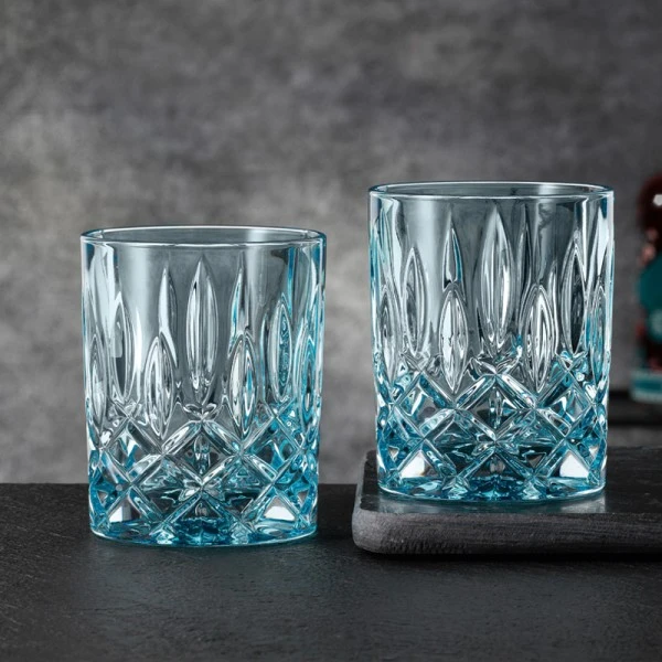 Nachtmann Whiskey Glazen Noblesse - Aqua - 295 ml - 2 stuks Nachtmann Whiskey Glazen Noblesse - Aqua - 295 Ml - 2 Stuks -Praktische Winkel Voor Keukenbenodigdheden