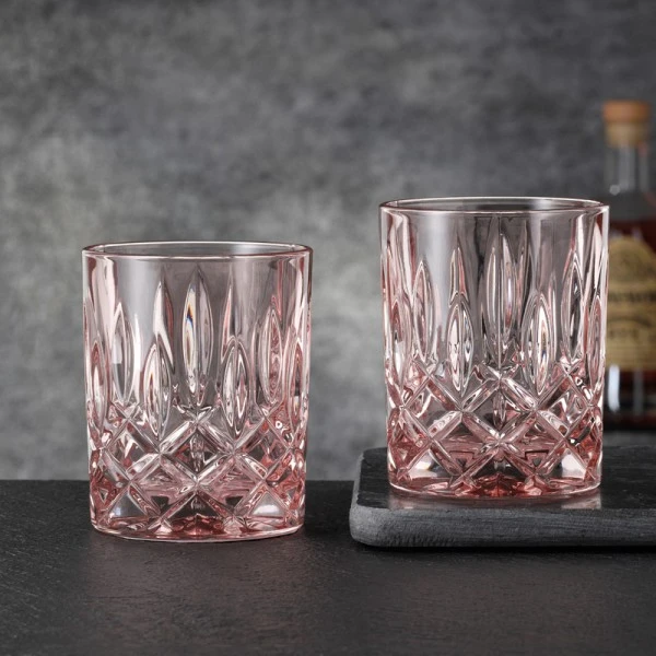 Nachtmann Whiskey Glazen Noblesse - Rosé - 295 ml - 2 stuks Nachtmann Whiskey Glazen Noblesse - Rosé - 295 Ml - 2 Stuks -Praktische Winkel Voor Keukenbenodigdheden