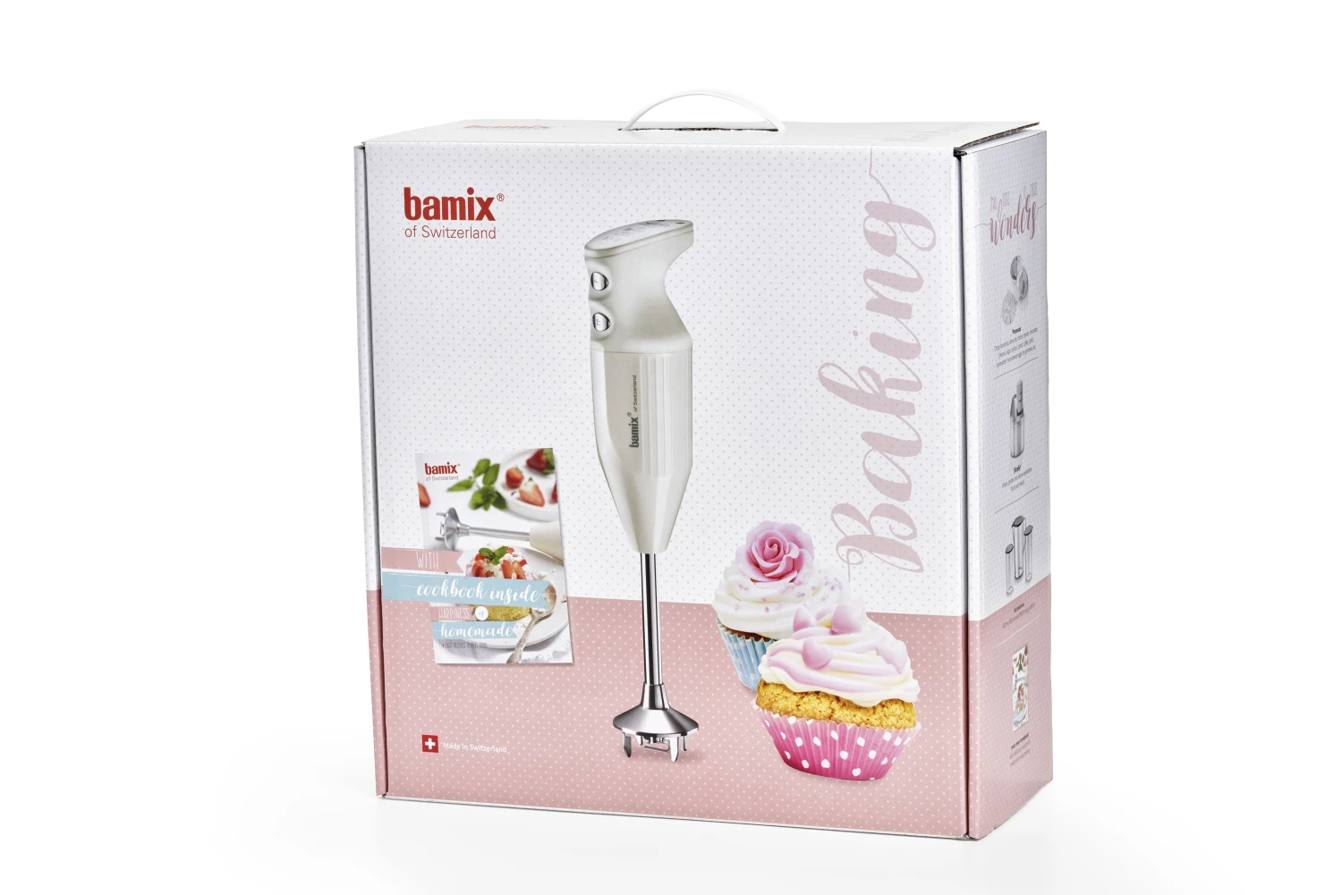 Bamix Staafmixer - Baking Box - wit Bamix Staafmixer - Baking Box - Wit -Praktische Winkel Voor Keukenbenodigdheden 105.907c