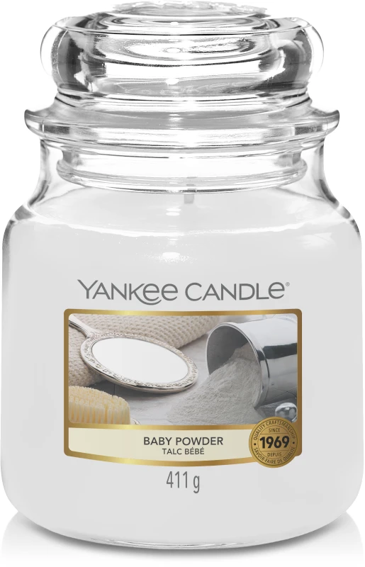 Yankee Candle Geurkaars Medium Baby Powder - 13 cm / ø 11 cm Yankee Candle Geurkaars Medium Baby Powder - 13 Cm / ø 11 Cm -Praktische Winkel Voor Keukenbenodigdheden 1122151e