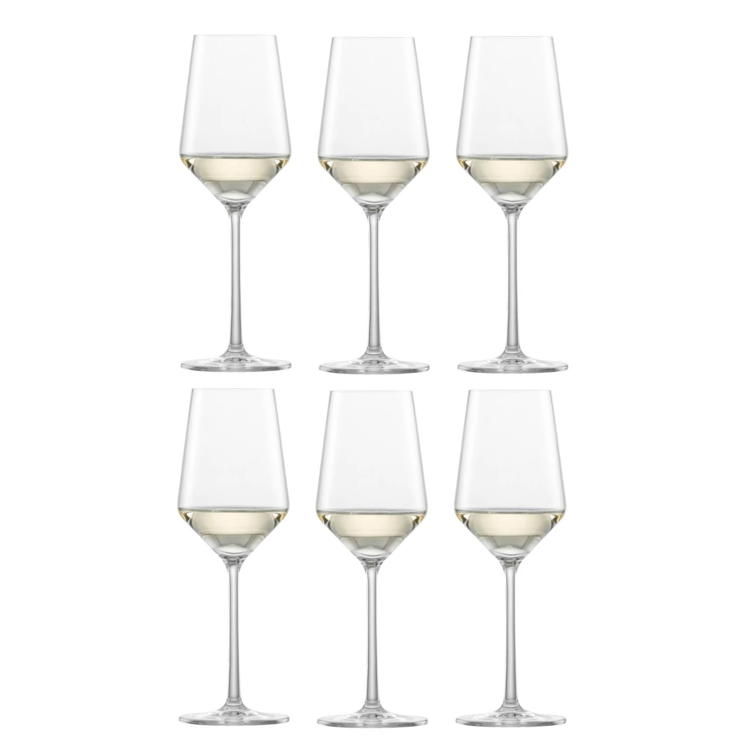 Zwiesel Glas Witte Wijnglazen Pure - 300 ml - 6 stuks Zwiesel Glas Witte Wijnglazen Pure - 300 Ml - 6 Stuks -Praktische Winkel Voor Keukenbenodigdheden 112414 Pure Riesling 2 mitInhalt 000013432 59382 6 stuks