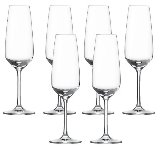 Schott Zwiesel Champagneglazen Taste - 283 ml - 6 stuks Schott Zwiesel Champagneglazen Taste - 283 Ml - 6 Stuks -Praktische Winkel Voor Keukenbenodigdheden 115674 schott zwiesel taste
