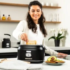 Westinghouse Retro Waterkoker + Broodrooster 2 Sleuven - Zwart 10 Westinghouse Retro Waterkoker + Broodrooster 2 Sleuven - Zwart -Praktische Winkel Voor Keukenbenodigdheden 1200x1200 148