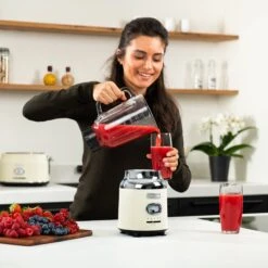 Westinghouse Retro Waterkoker + Broodrooster 4 Sleuven + Blender - Wit 9 Westinghouse Retro Waterkoker + Broodrooster 4 Sleuven + Blender - Wit -Praktische Winkel Voor Keukenbenodigdheden 1200x1200 174