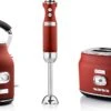 Westinghouse Retro Waterkoker + Broodrooster 2 Sleuven + Staafmixer - Rood 1 Westinghouse Retro Waterkoker + Broodrooster 2 Sleuven + Staafmixer - Rood -Praktische Winkel Voor Keukenbenodigdheden 1200x698