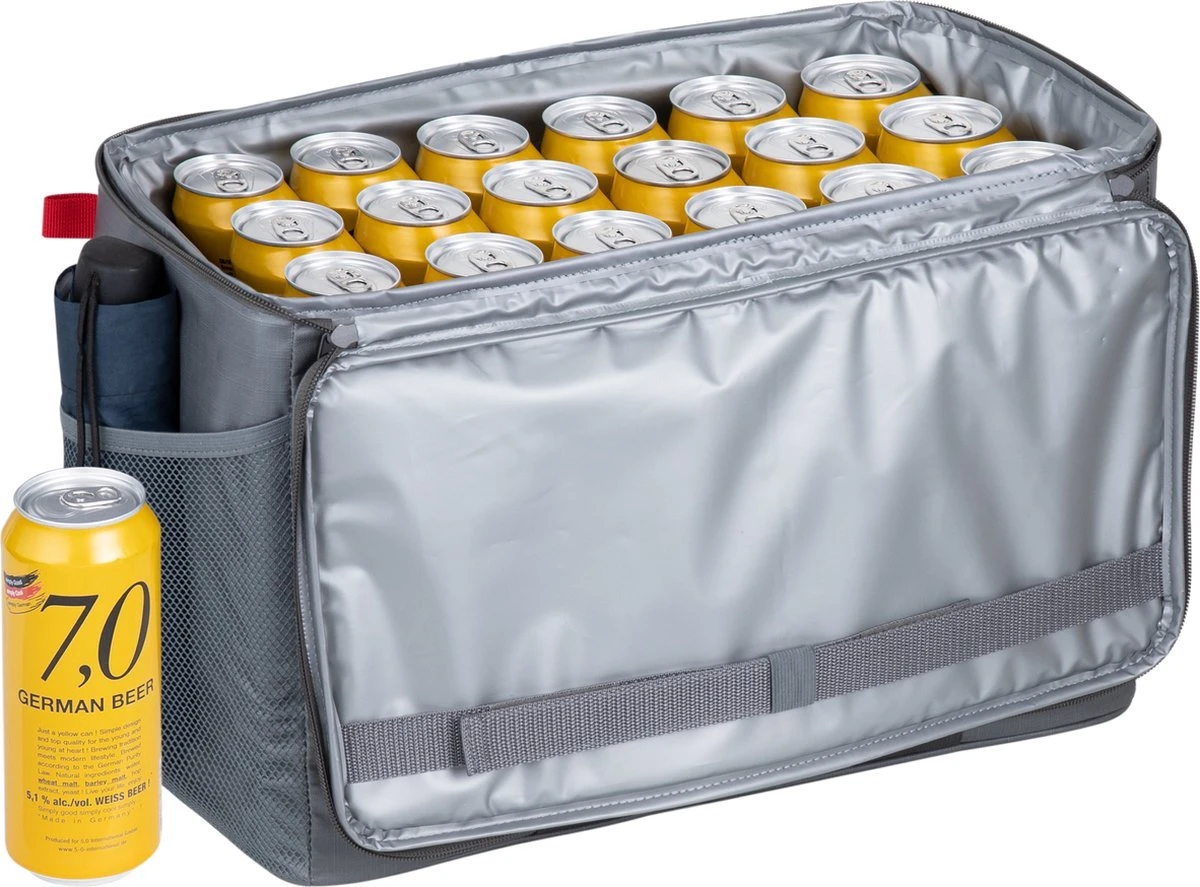 Resto Kitchenware Koeltasset Polis - Donkergrijs - 23 + 30 Liter Resto Kitchenware Koeltasset Polis - Donkergrijs - 23 + 30 Liter -Praktische Winkel Voor Keukenbenodigdheden