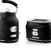 Westinghouse Retro Waterkoker + Broodrooster 2 Sleuven - Zwart 1 Westinghouse Retro Waterkoker + Broodrooster 2 Sleuven - Zwart -Praktische Winkel Voor Keukenbenodigdheden 1200x955