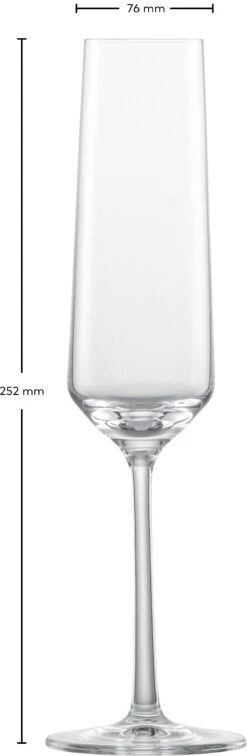 Zwiesel Glas Champagneglazen Pure - 215 Ml - 2 Stuks 4 Zwiesel Glas Champagneglazen Pure - 215 Ml - 2 Stuks -Praktische Winkel Voor Keukenbenodigdheden 122316 Pure Sekt Gr7 fstu 2 1
