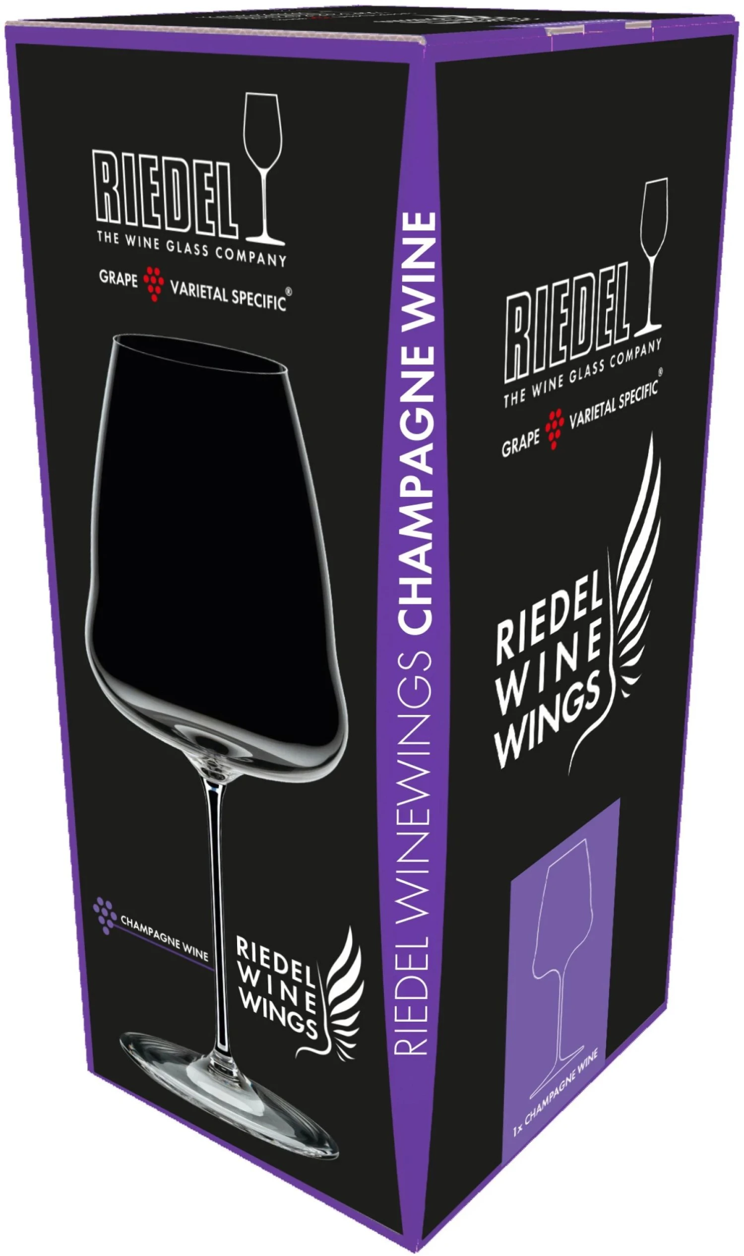 Riedel Champagneglas Winewings Riedel Champagneglas Winewings -Praktische Winkel Voor Keukenbenodigdheden 123400028 packaging