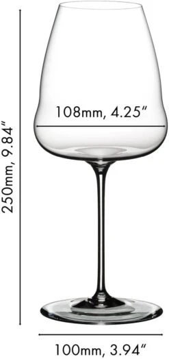 Riedel Witte Wijnglas Winewings - Sauvignon Blanc 4 Riedel Witte Wijnglas Winewings - Sauvignon Blanc -Praktische Winkel Voor Keukenbenodigdheden 123400033 dimensions JA1hRfUg