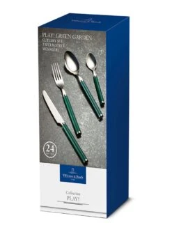 Villeroy & Boch Bestekset Play! - Green Garden - 24 Delig / 6 Personen 6 Villeroy & Boch Bestekset Play! - Green Garden - 24 Delig / 6 Personen -Praktische Winkel Voor Keukenbenodigdheden 1263329033 4003686305137 02