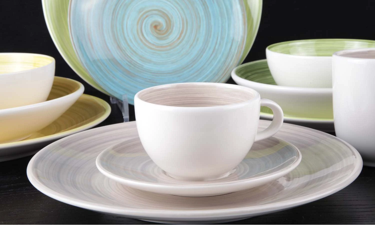 Cosy & Trendy Dinerbord Turbolino Blauw ø 27 cm Cosy & Trendy Dinerbord Turbolino Blauw ø 27 Cm -Praktische Winkel Voor Keukenbenodigdheden 129831