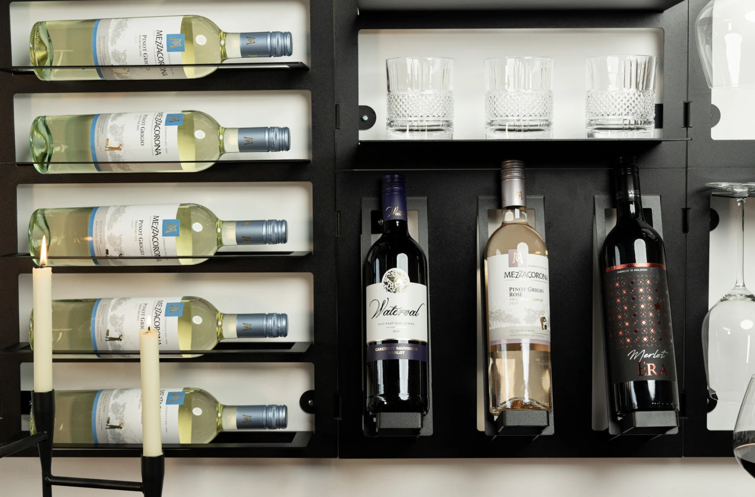 Blackwell Wijnrek - voor 6 flessen - Zwart Blackwell Wijnrek - Voor 6 Flessen - Zwart -Praktische Winkel Voor Keukenbenodigdheden 13 COOK2042 3