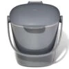 OXO Good Grips Afvalemmer Grijs 3 Liter 1 OXO Good Grips Afvalemmer Grijs 3 Liter -Praktische Winkel Voor Keukenbenodigdheden 13295900 Compostemmer3LiterGrijs 1