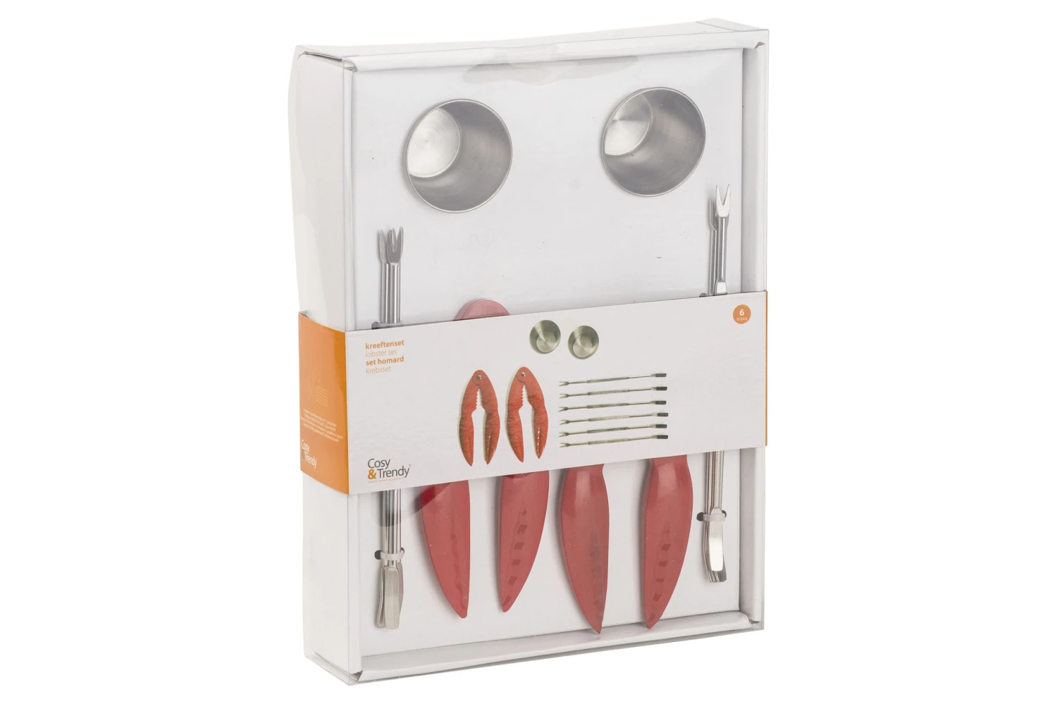 Cosy & Trendy Kreeftenset 10-Delig Cosy & Trendy Kreeftenset 10-Delig -Praktische Winkel Voor Keukenbenodigdheden 141274