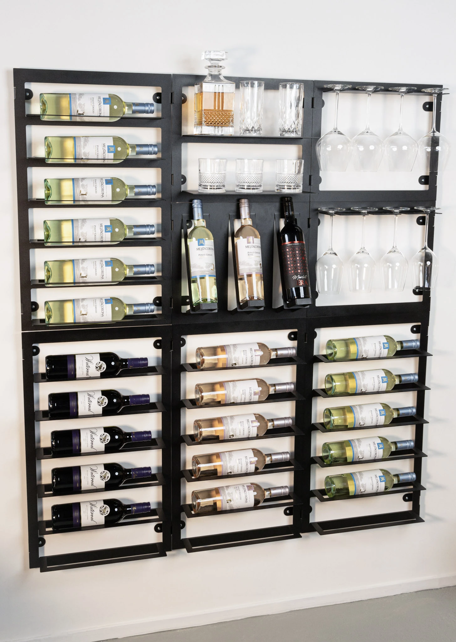 Blackwell Wijnrek - voor 6 flessen - Zwart Blackwell Wijnrek - Voor 6 Flessen - Zwart -Praktische Winkel Voor Keukenbenodigdheden 16 COOK2027 1