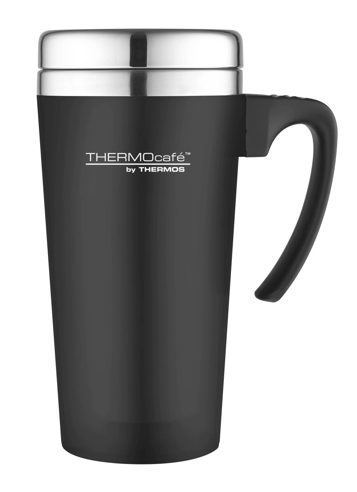 Thermos Thermosbeker Soft Touch Zwart 420 ml Thermos Thermosbeker Soft Touch Zwart 420 Ml -Praktische Winkel Voor Keukenbenodigdheden 165272