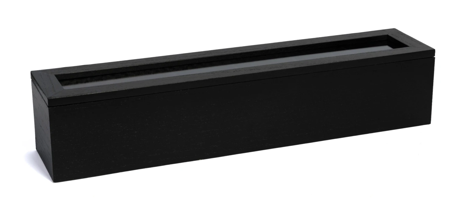 Sakura Tea Theedoos - Zwart - 6-vaks - met Fluweel - 43 x 9 cm Sakura Tea Theedoos - Zwart - 6-vaks - Met Fluweel - 43 X 9 Cm -Praktische Winkel Voor Keukenbenodigdheden 2 6 vaks lang 4 scaled