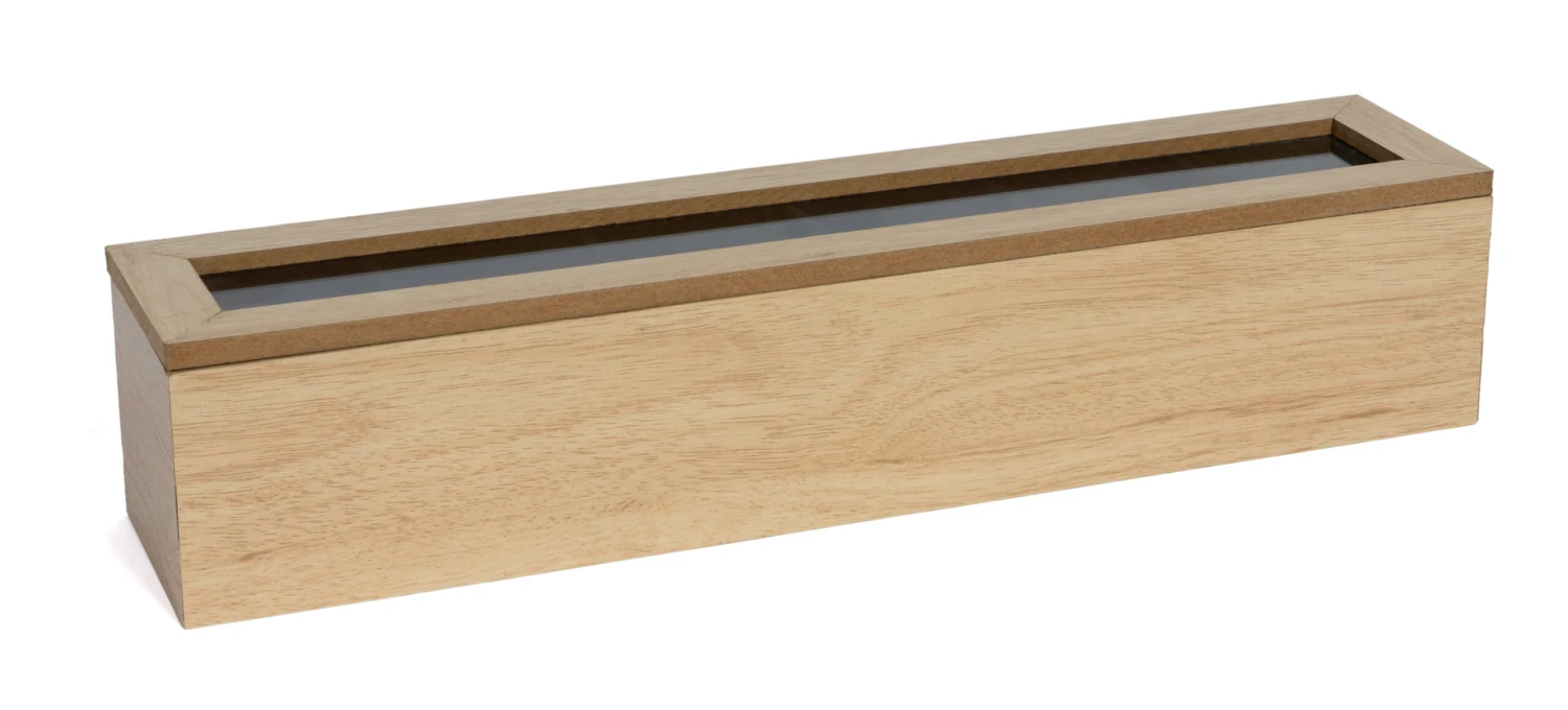 Sakura Tea Theedoos - Hout - 6-vaks - met Fluweel - 43 x 9 cm Sakura Tea Theedoos - Hout - 6-vaks - Met Fluweel - 43 X 9 Cm -Praktische Winkel Voor Keukenbenodigdheden 2 6 vaks lang 6 scaled
