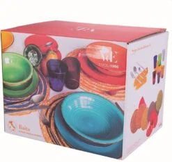 Villa D'Este Serviesset Baita - Colori Caldi - 18-delig / 6 Personen 8 Villa D'Este Serviesset Baita - Colori Caldi - 18-delig / 6 Personen -Praktische Winkel Voor Keukenbenodigdheden 2171740s