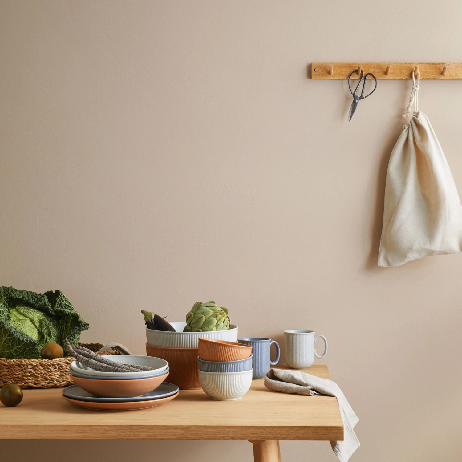 Thomas Diep Bord Clay Smoke ø 23 cm Thomas Diep Bord Clay Smoke ø 23 Cm -Praktische Winkel Voor Keukenbenodigdheden 21740 227076 65505 m 57