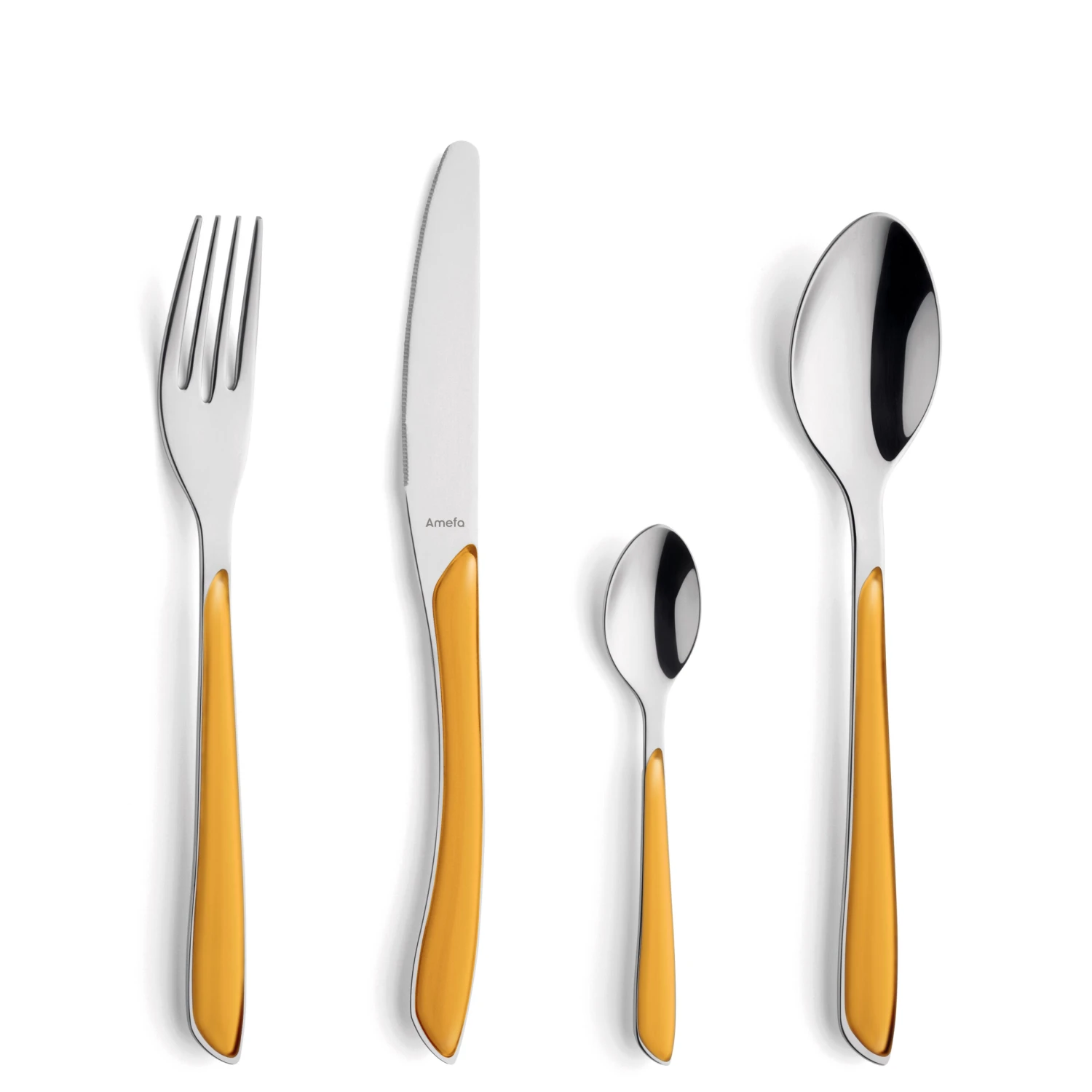 Amefa Bestekset Eclat - Mustard Yellow Matt - 24-delig / 6 personen Amefa Bestekset Eclat - Mustard Yellow Matt - 24-delig / 6 Personen -Praktische Winkel Voor Keukenbenodigdheden 2294YMTR42C71 2 scaled