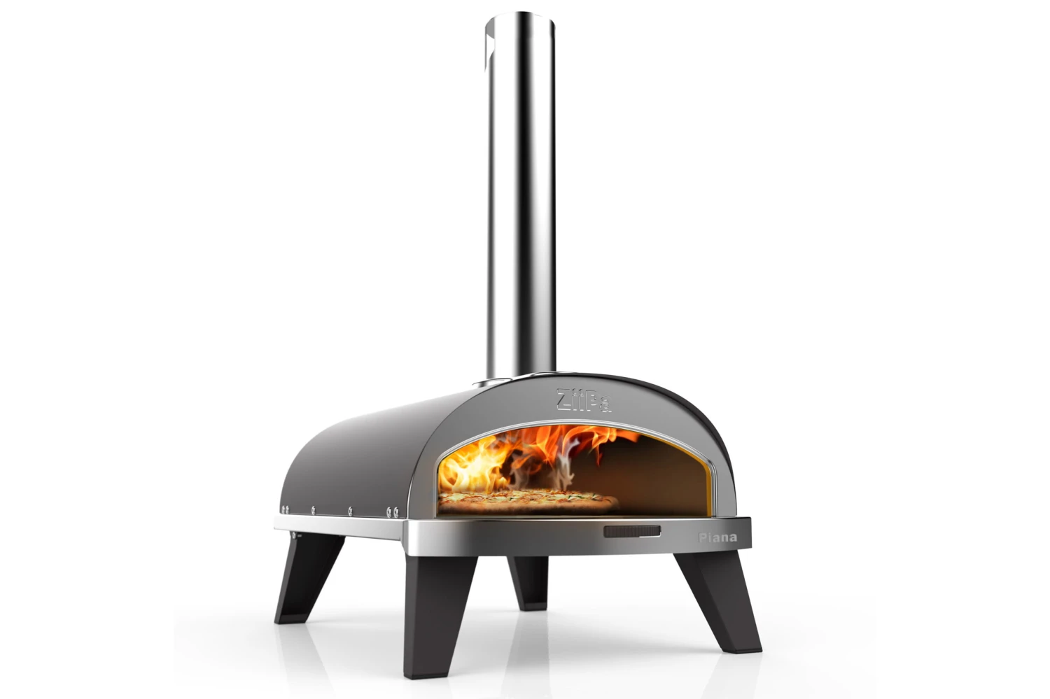 ZiiPa Pizza Oven Piana - Houtgestookt - met Thermometer - Leisteen - voor ø 30 cm pizza's - Roterende pizzasteen ZiiPa Pizza Oven Piana - Houtgestookt - Met Thermometer - Leisteen - Voor ø 30 Cm Pizza's - Roterende Pizzasteen -Praktische Winkel Voor Keukenbenodigdheden 230731 scaled