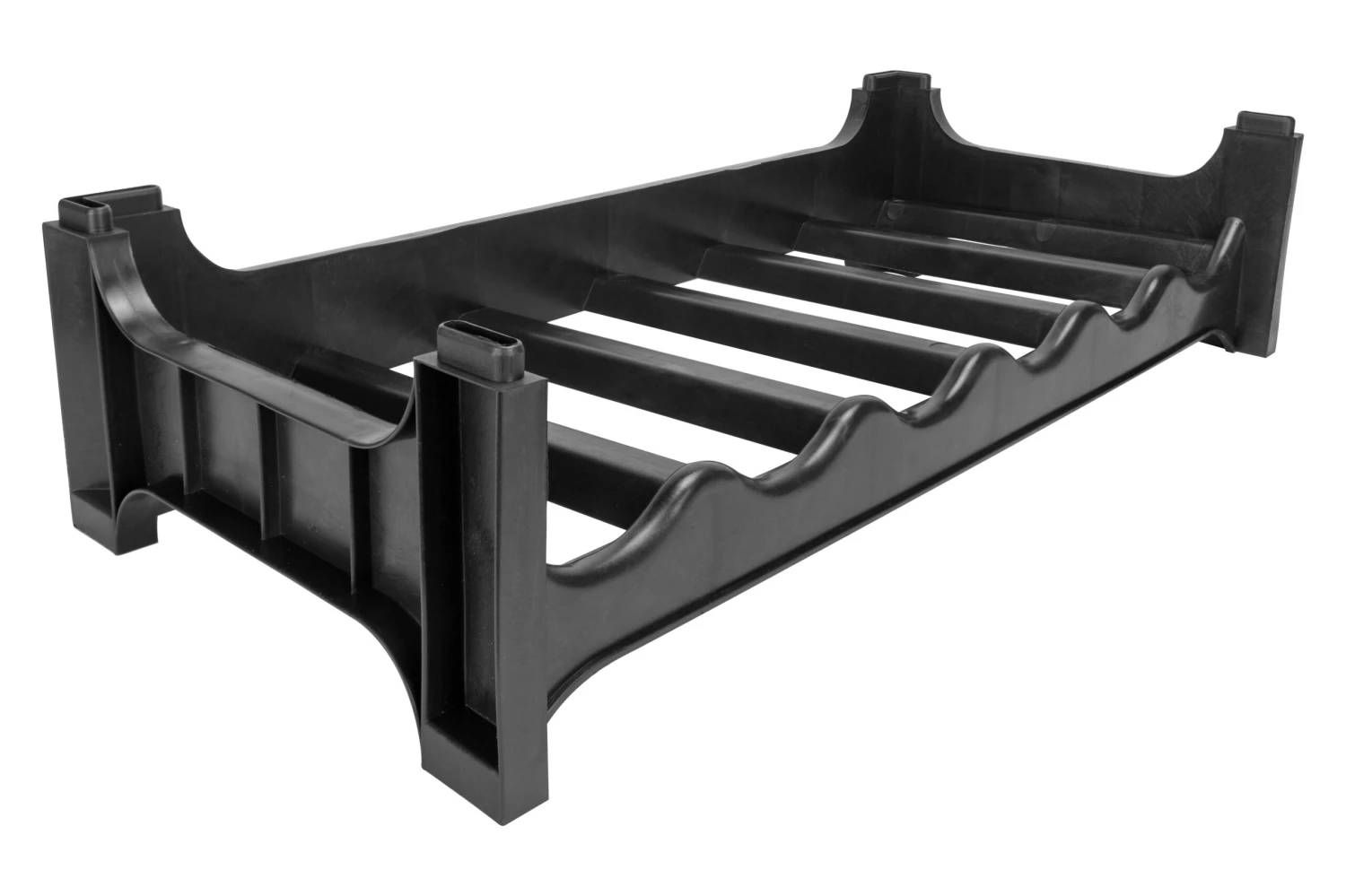 Wijnrek Stapelbaar - Kunststof - Zwart - 6 Flessen Wijnrek Stapelbaar - Kunststof - Zwart - 6 Flessen -Praktische Winkel Voor Keukenbenodigdheden 238185 scaled