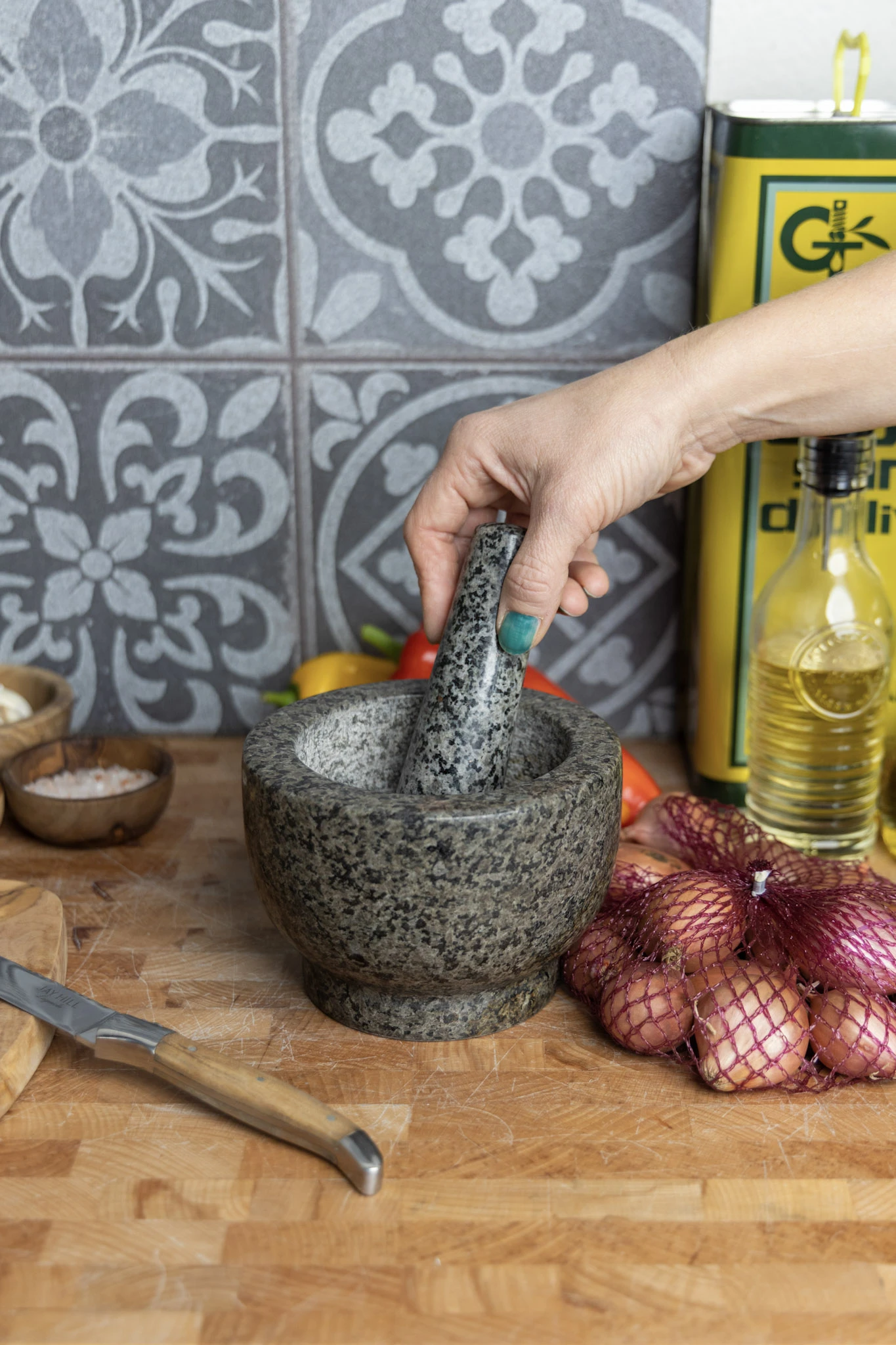 Jay Hill Vijzel - Granite - ø 14 cm Jay Hill Vijzel - Granite - ø 14 Cm -Praktische Winkel Voor Keukenbenodigdheden 24 8720812849292 5