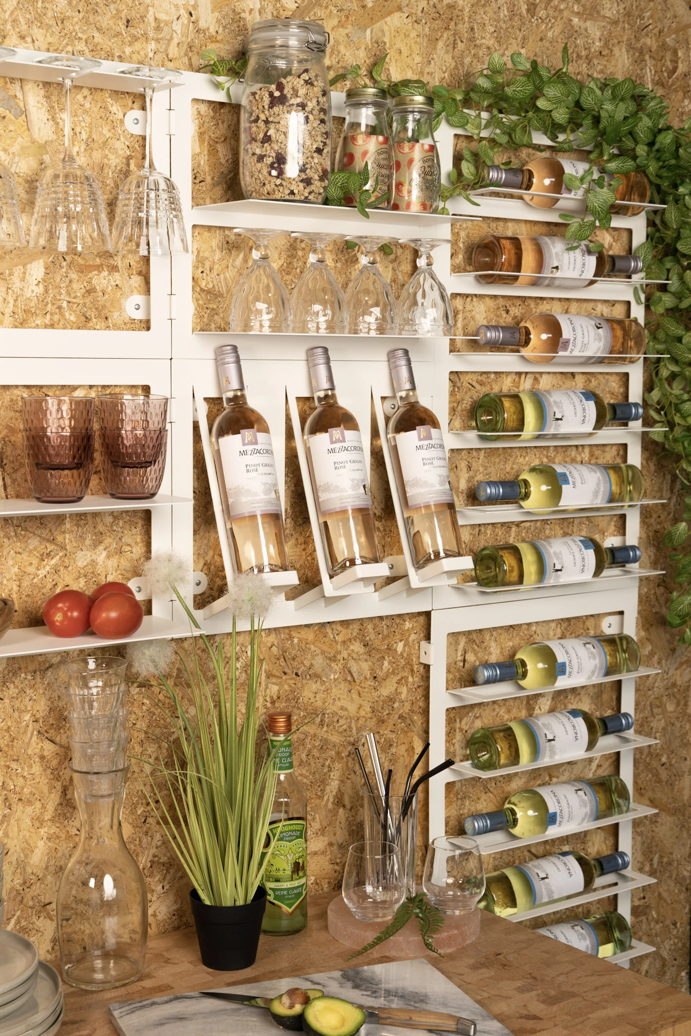 Blackwell Wijnrek - voor 6 flessen - Wit Blackwell Wijnrek - Voor 6 Flessen - Wit -Praktische Winkel Voor Keukenbenodigdheden 25 COOK2112 2