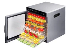 Wartmann Voedseldroger - 10 Laags - Zilver - WM-2110 DH