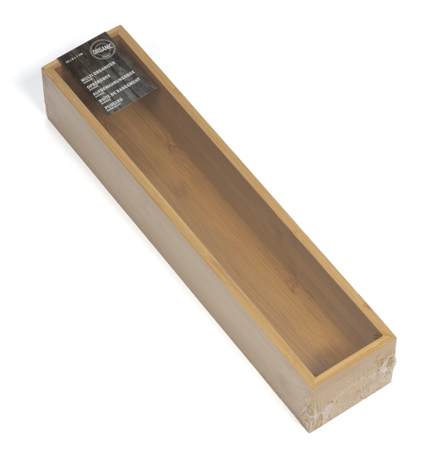 Organic Bestekbak - Bamboe - 38 x 8 x 7 cm Organic Bestekbak - Bamboe - 38 X 8 X 7 Cm -Praktische Winkel Voor Keukenbenodigdheden 28 Kitchen Tools 1 scaled