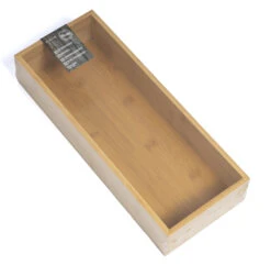 Organic Bestekbak - Bamboe - 38 X 15 X 7 Cm 4 Organic Bestekbak - Bamboe - 38 X 15 X 7 Cm -Praktische Winkel Voor Keukenbenodigdheden 3 Kitchen Tools 25