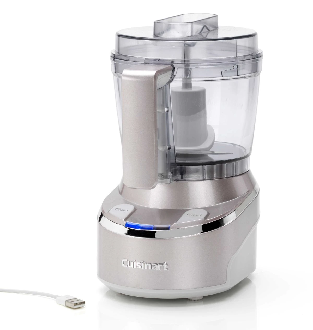 Cuisinart Mini Foodprocessor Cordless - RMC100E - 350 W - draadloos - Frosted Pearl - 900 ml Cuisinart Mini Foodprocessor Cordless - RMC100E - 350 W - Draadloos - Frosted Pearl - 900 Ml -Praktische Winkel Voor Keukenbenodigdheden 3030050167269 01