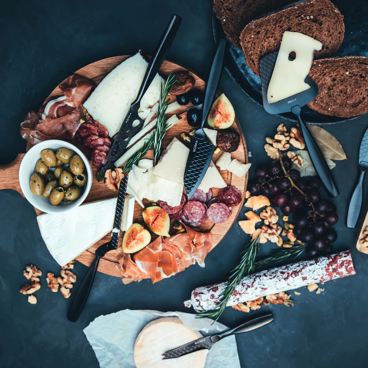 Boska Kaasschaaf Monaco+ Zwart Boska Kaasschaaf Monaco+ Zwart -Praktische Winkel Voor Keukenbenodigdheden 307084