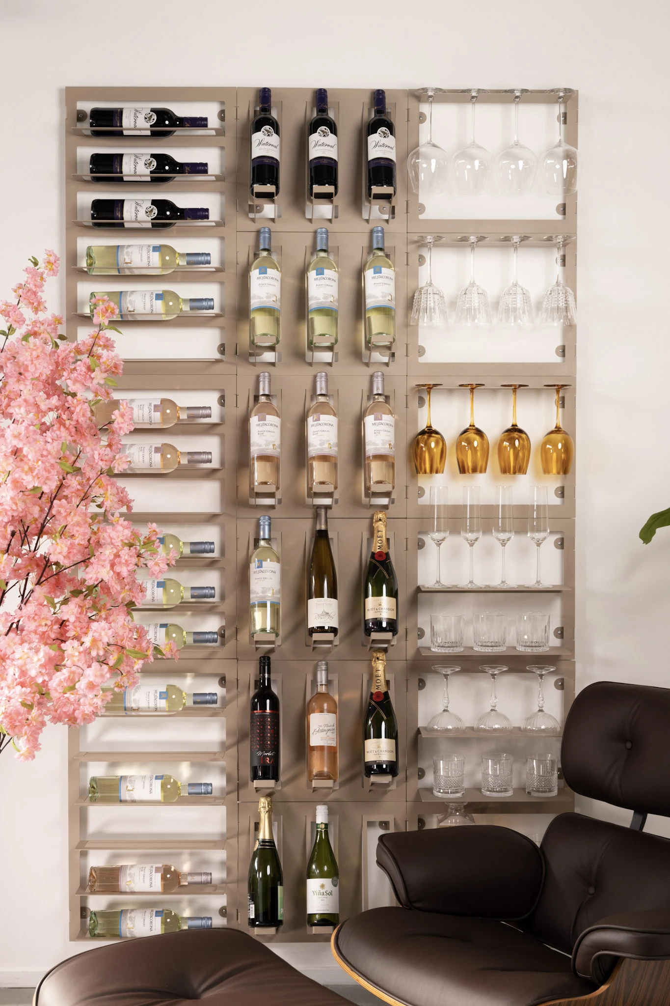 Blackwell Wijnrek - voor 6 flessen - Champagne Blackwell Wijnrek - Voor 6 Flessen - Champagne -Praktische Winkel Voor Keukenbenodigdheden 32 COOK2131 2