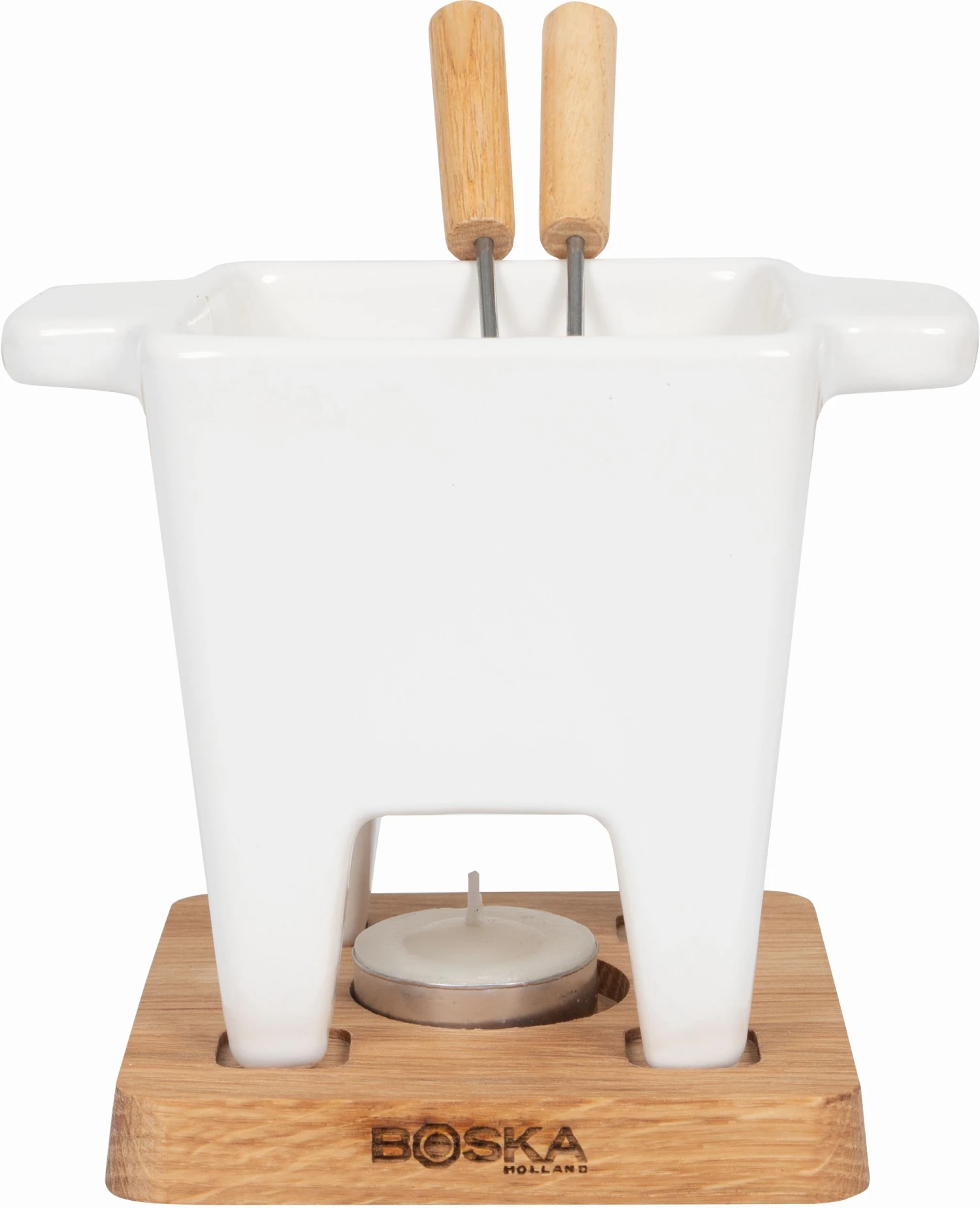 Boska Fondueset - 2 personen - wit Boska Fondueset - 2 Personen - Wit -Praktische Winkel Voor Keukenbenodigdheden 340030 tapas fondue