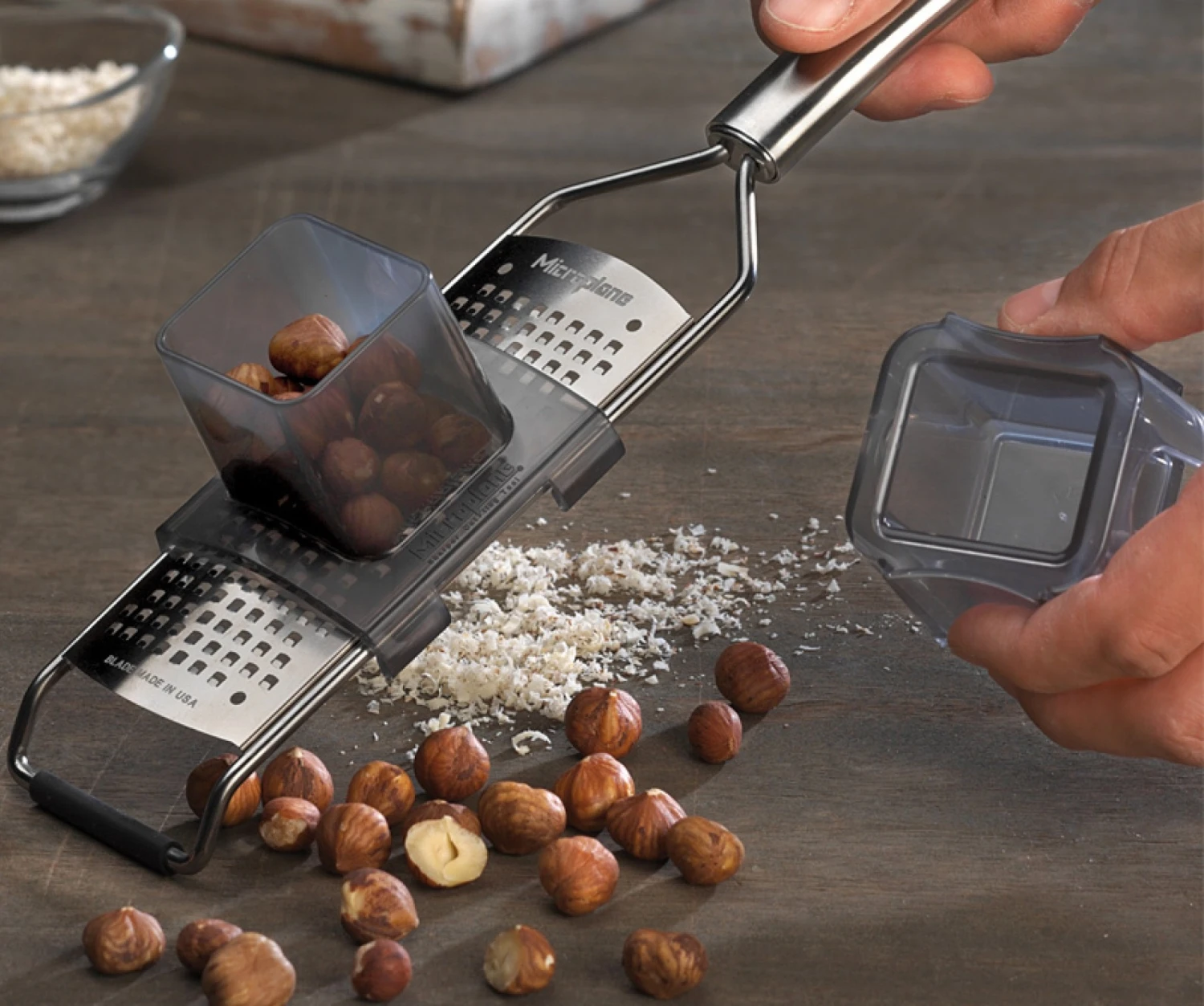 Microplane Vingerbescherming Professional Microplane Vingerbescherming Professional -Praktische Winkel Voor Keukenbenodigdheden 38057 1 1