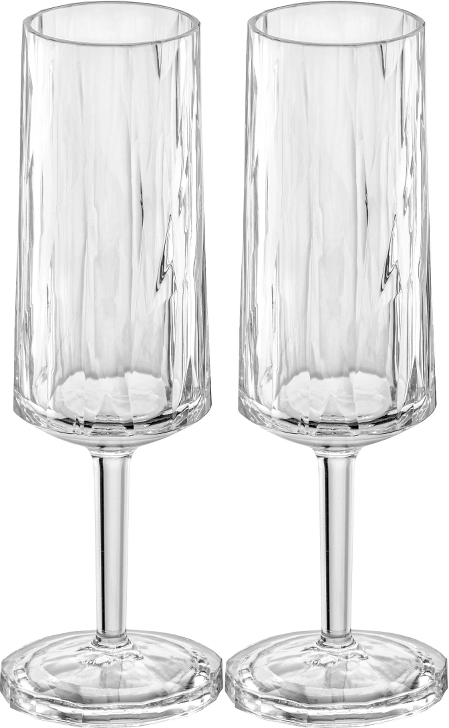 Koziol Champagneglazen - Onbreekbaar Superglas 100 ml - 2 stuks Koziol Champagneglazen - Onbreekbaar Superglas 100 Ml - 2 Stuks -Praktische Winkel Voor Keukenbenodigdheden 4002942544013