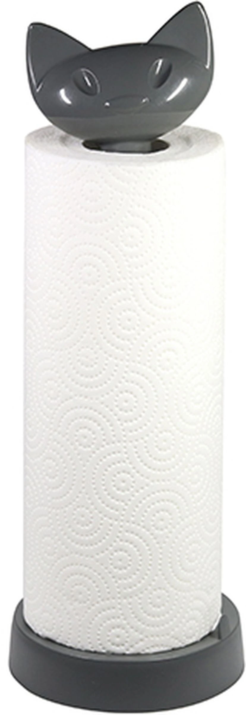 Koziol Keukenrolhouder Miaou Grijs Koziol Keukenrolhouder Miaou Grijs -Praktische Winkel Voor Keukenbenodigdheden 4002942557242