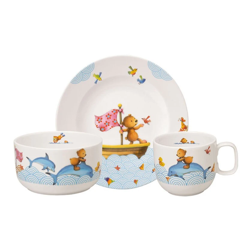 Villeroy & Boch Kinderservies Happy as a Bear - 3-delig Villeroy & Boch Kinderservies Happy As A Bear - 3-delig -Praktische Winkel Voor Keukenbenodigdheden 4003686418288
